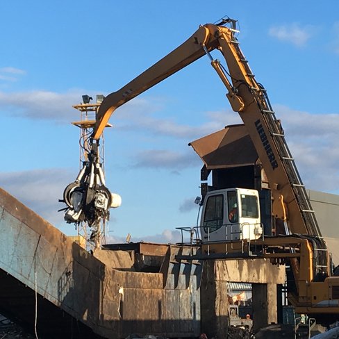 Grappin hydraulique à griffes Rotobec 800 litres